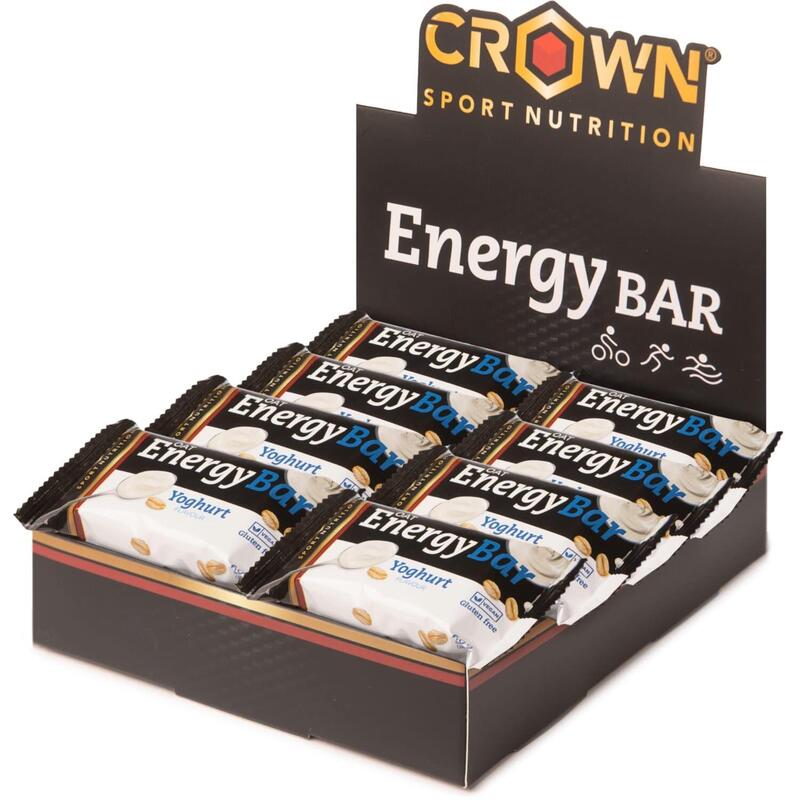 Caixa com 12 barras energéticas de aveia de 60g ‘Energy Bar‘ Iogurte Exclusivo online                      3 cores disponíveis
   CROWN SPORT NUTRITION Caixa com 12 barras energéticas de aveia de 60g ‘Energy Bar‘ IogurteVendido e expedido por: Crown Sport Nutrition  