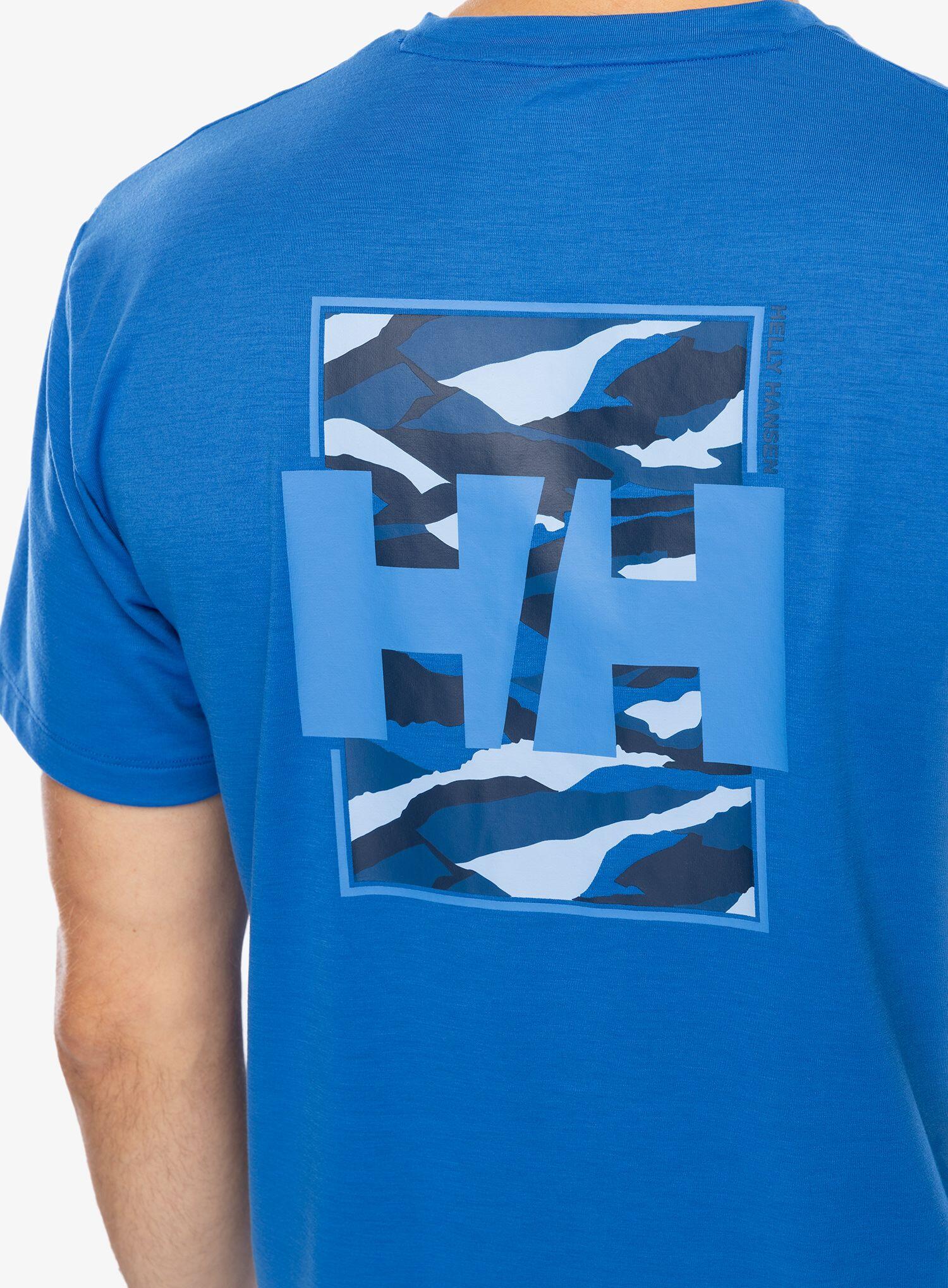 Heren T-shirt Helly Hansen Skog Recycled Graphic 7/7