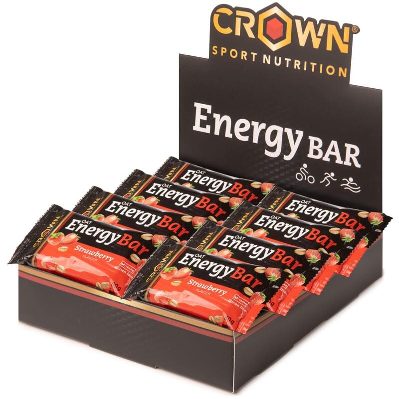 Caixa com 12 barras de aveia de 60g ‘Energy Bar‘ Morango Exclusivo Online                   2 cores disponíveis
 26,28€  Preço por quantidade 36,50€kg CROWN SPORT NUTRITION Caixa com 12 barras de aveia de 60g ‘Energy Bar‘ MorangoVendido e expedido por: Crown Sport Nutrition  