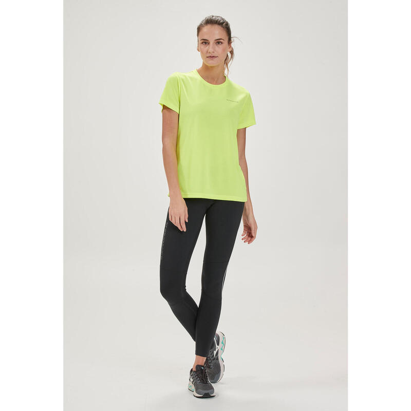 Sportshirt Vista W Performance Fitness/Gym Damen Safety Yellow Atmungsaktiv