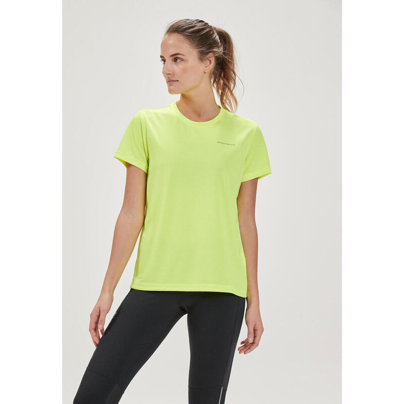Sportshirt Vista W Performance Fitness/Gym Damen Safety Yellow Atmungsaktiv