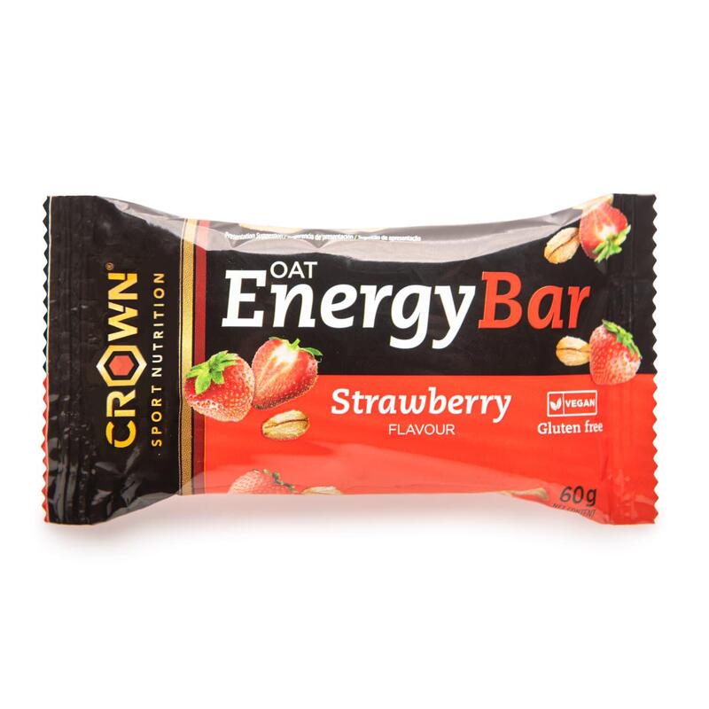 Barra energética de aveia 60g ‘Energy Bar‘ Morango Exclusivo Online                   2 cores disponíveis
 2,19€  Preço por quantidade 1,10€kg CROWN SPORT NUTRITION Barra energética de aveia 60g ‘Energy Bar‘ MorangoVendido e expedido por: Crown Sport Nutrition    