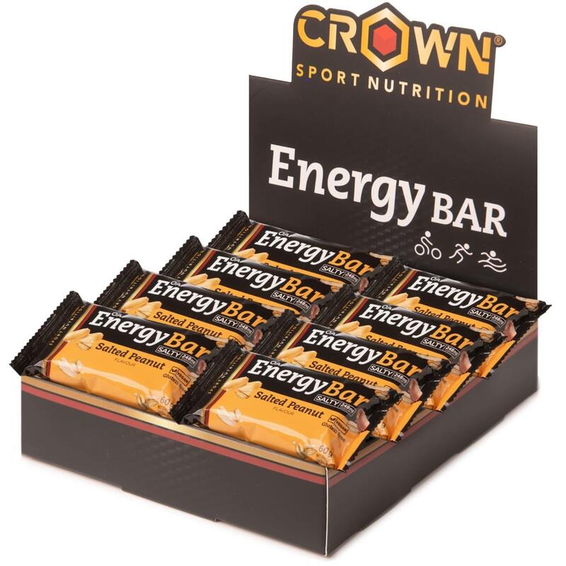 Caixa com 12 barras de aveia de 60g ‘Energy Bar‘ Amendoim salgado Exclusivo Online                   2 cores disponíveis
 26,28€  Preço por quantidade 36,50€kg CROWN SPORT NUTRITION Caixa com 12 barras de aveia de 60g ‘Energy Bar‘ Amendoim salgadoVendido e expedido por: Crown Sport Nutrition    