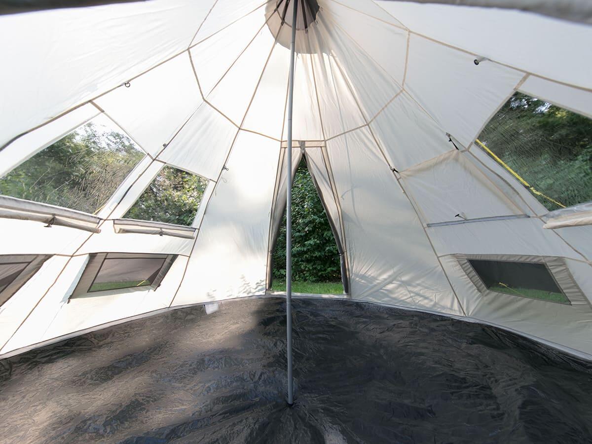 Tipi Zelt Goathi 365 Protect - Campingzelt - eingenähter Zeltboden 3/7