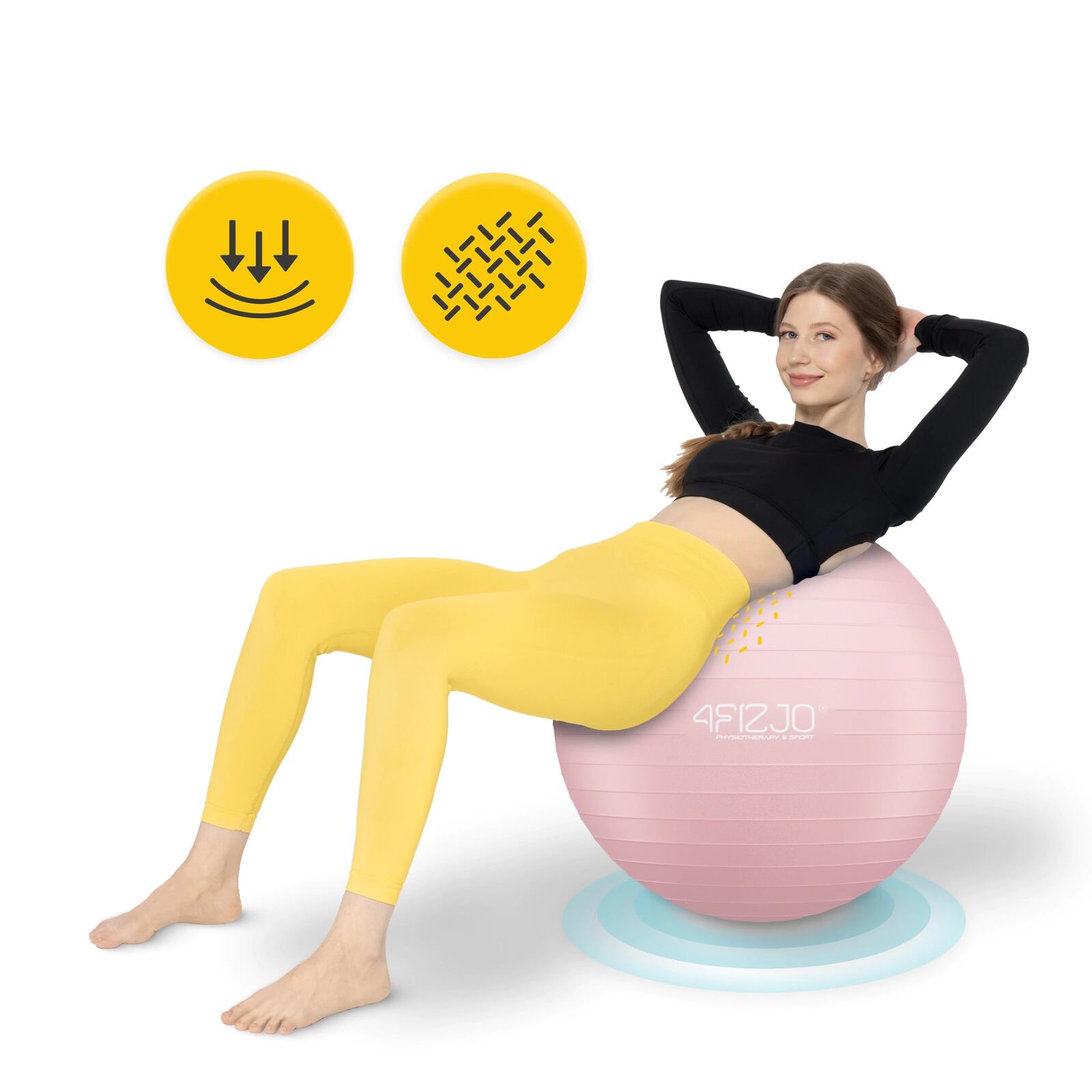 Gymbal revalidatie anti-burst reh ball coördinatie stabilisatie PVC 4FIZJO 3/7