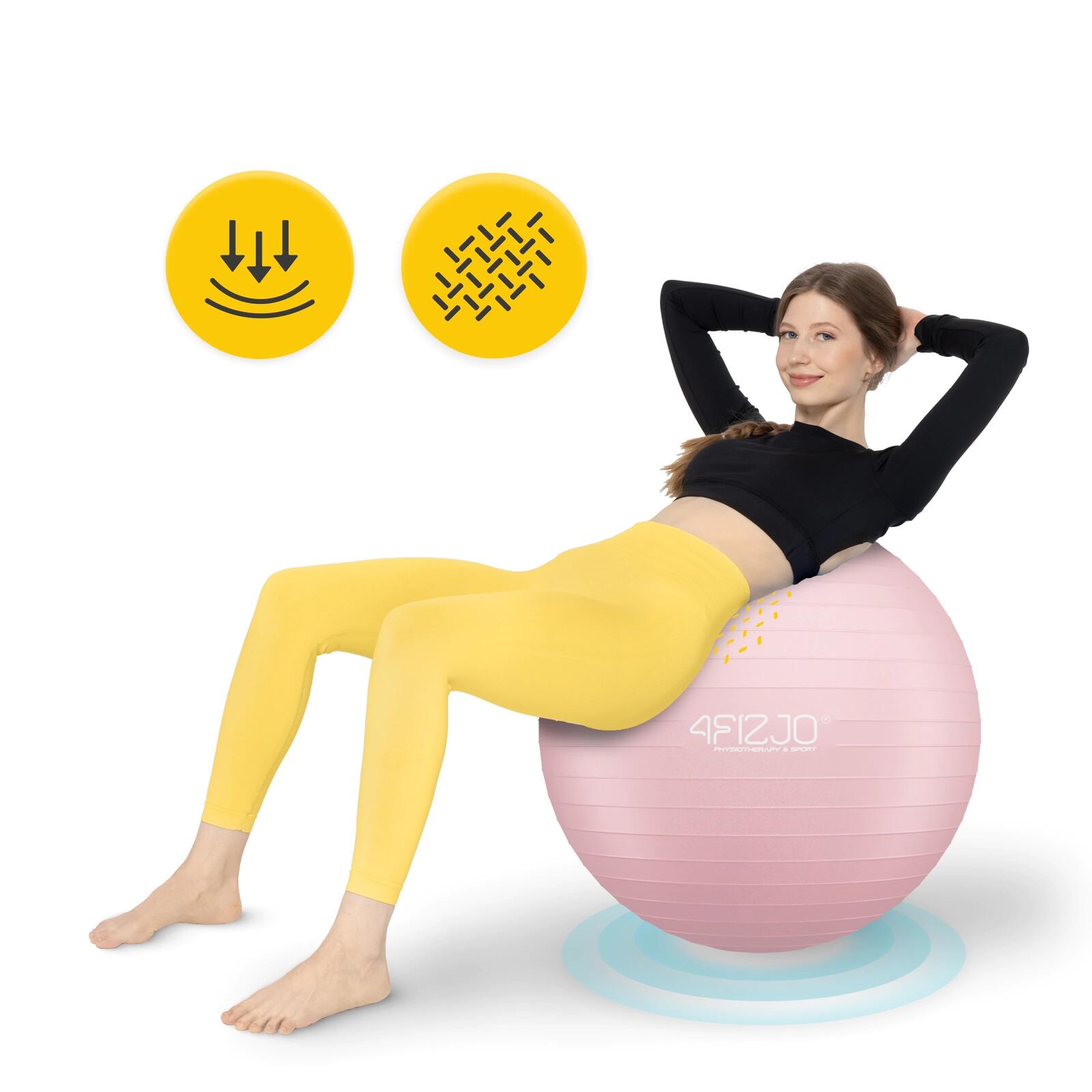 Gymbal revalidatie anti-burst reh ball coördinatie stabilisatie PVC 4FIZJO 5/7
