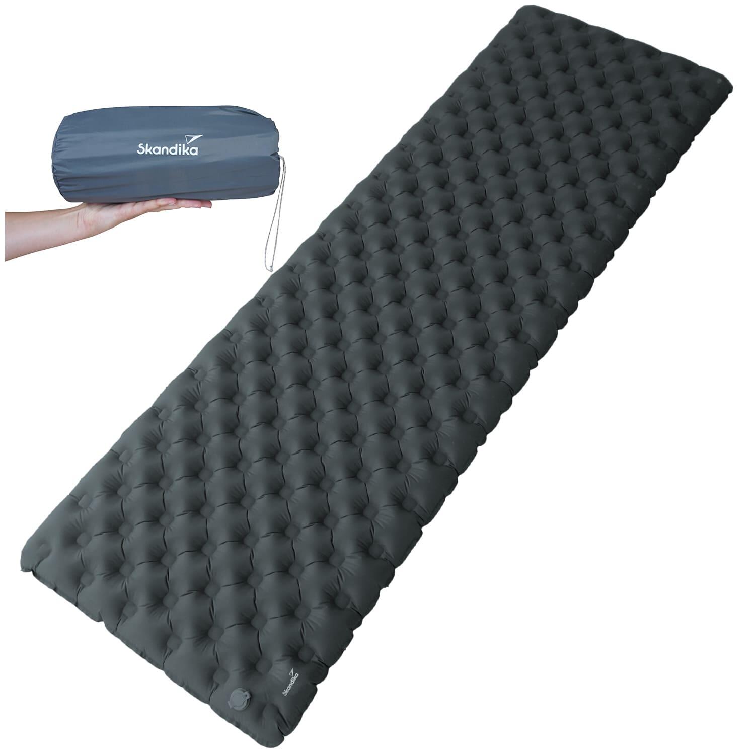 SKANDIKA Exclusive Air Single - Ultra-licht opblaasbare camping matras - 192x63cm