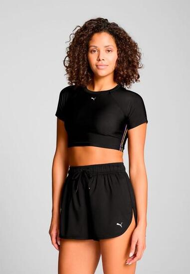 Damen Badeshorts in Schwarz
