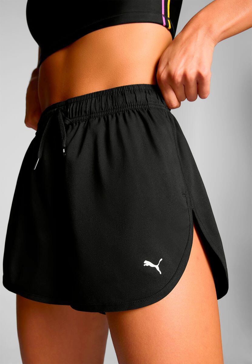 Zwemshort Dames Woven Short Zwart 2/5