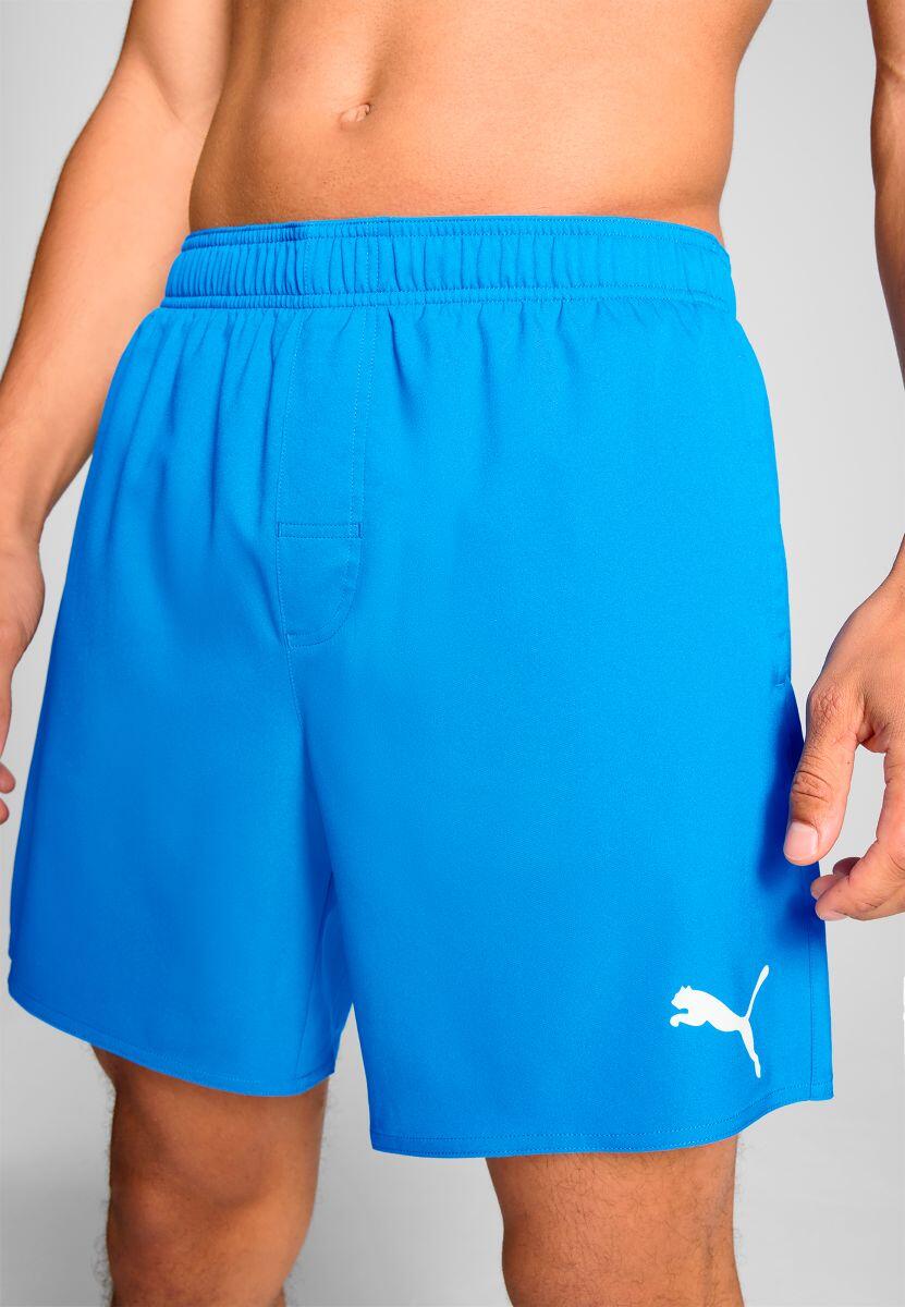Zwembroek Heren Mid Shorts Vivid Blue 2/6