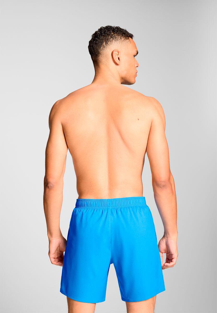 Zwembroek Heren Mid Shorts Vivid Blue 4/6