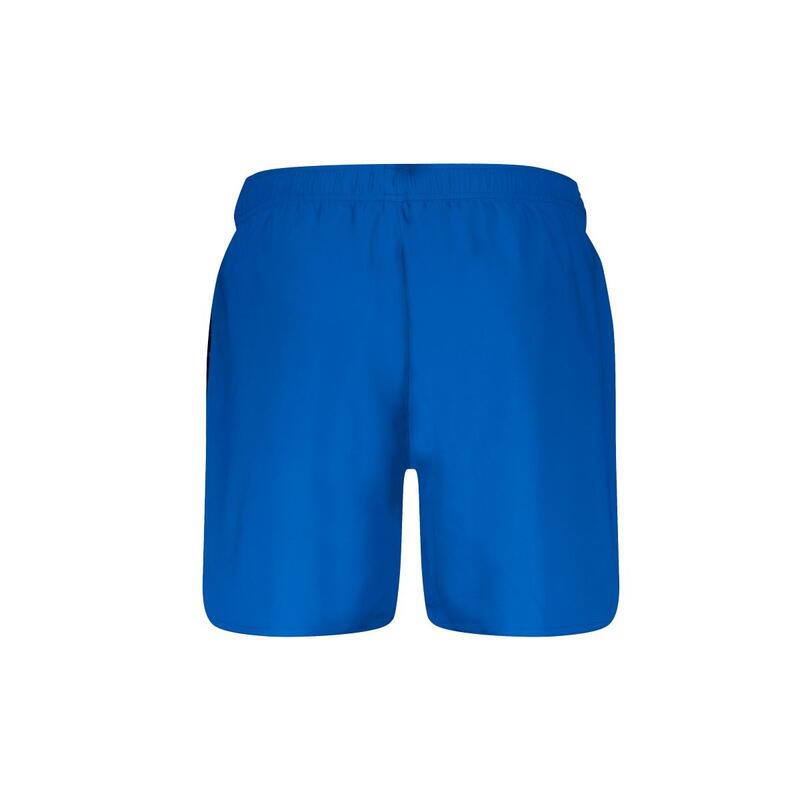 Short de bain pour homme, mi-long, bleu vif