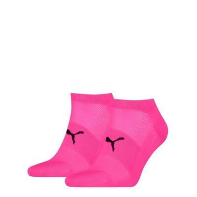 Puma sport sneakersokken light 2-pack roze