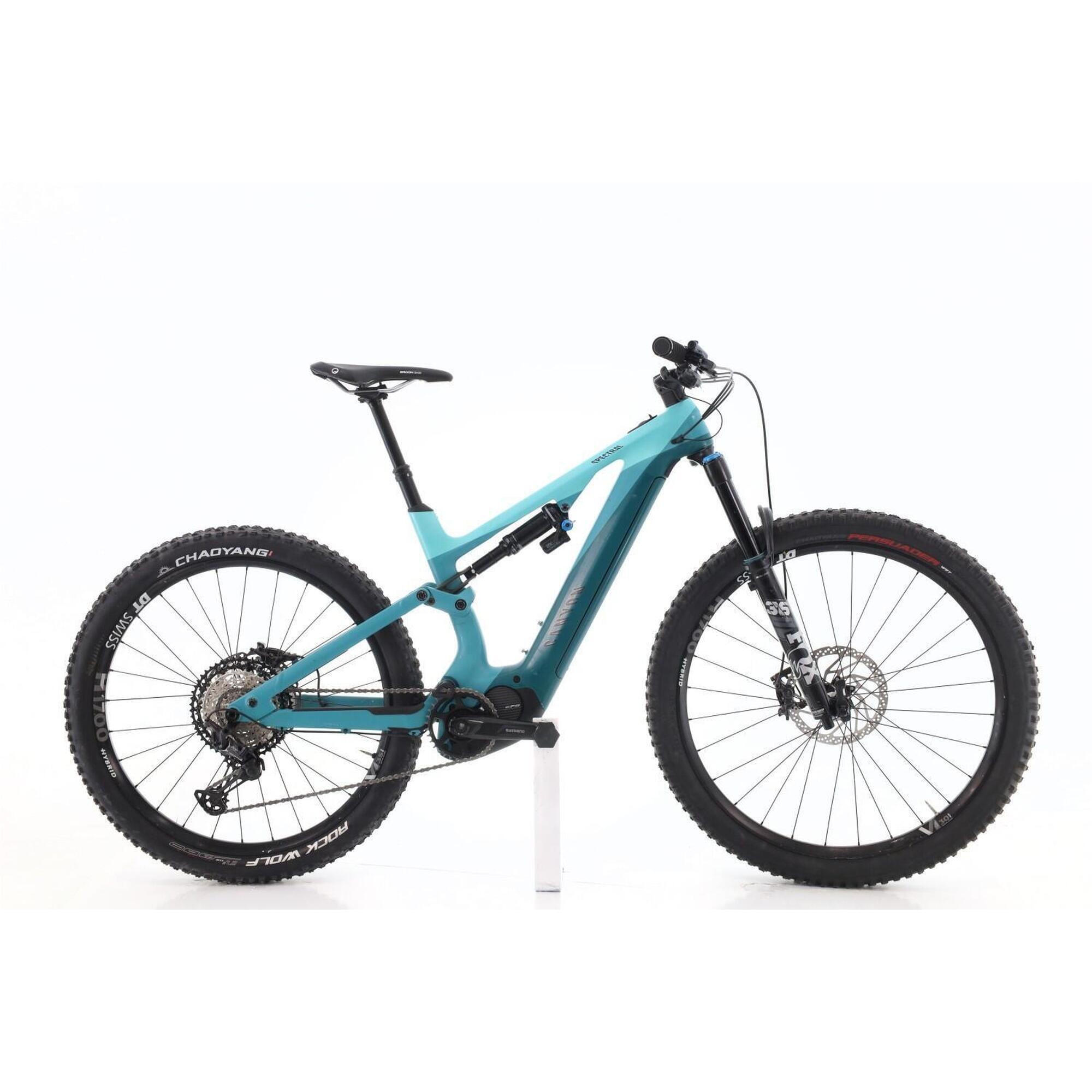 Canyon - Ebike Reconditionné · Spectral Xt · État Bon État - Vélo Tout Terrain - Bleu - S - 155-164cm - Decathlon
