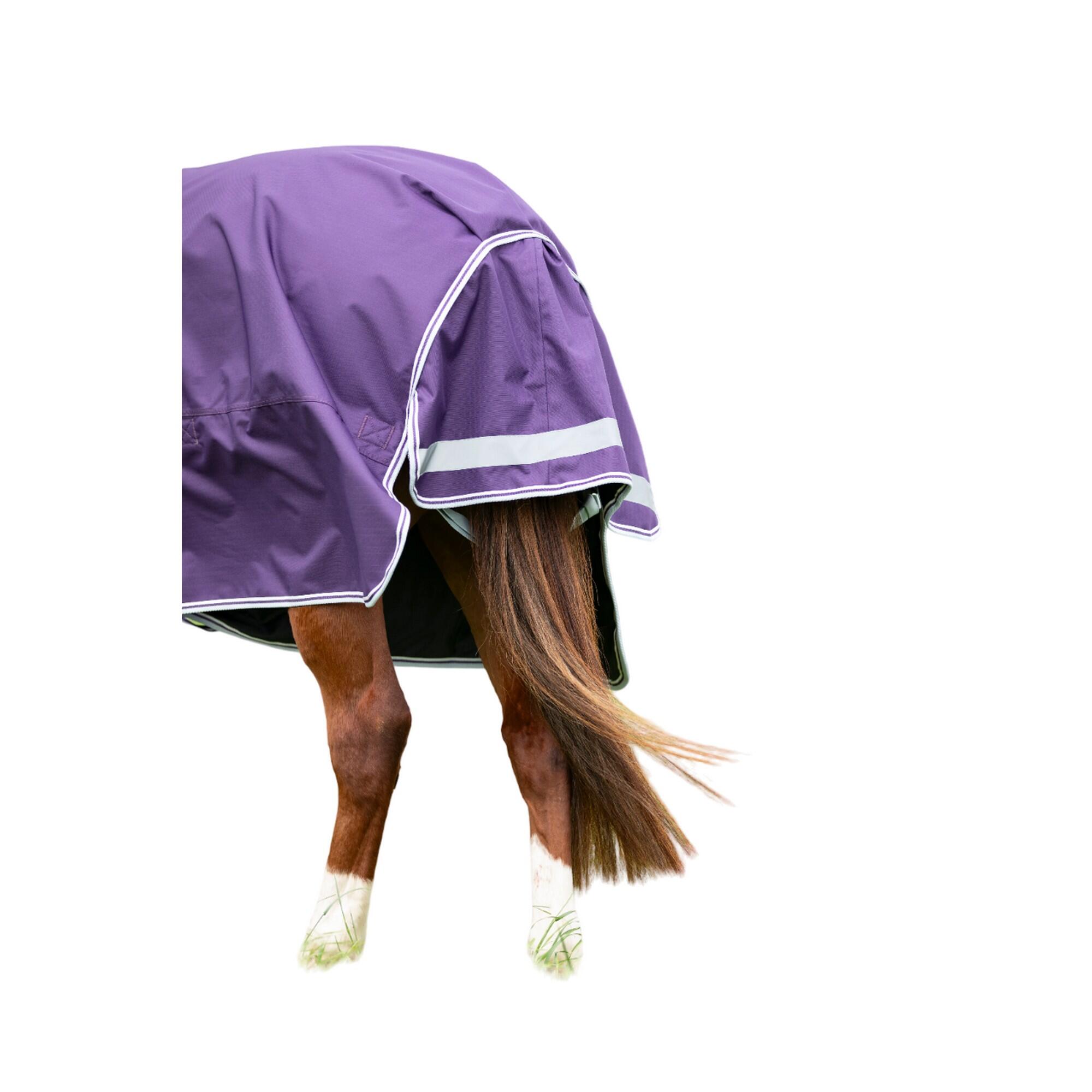 Highlander Original 100g Horse Turnout Rug & Neck Cover (Plum) 2/4