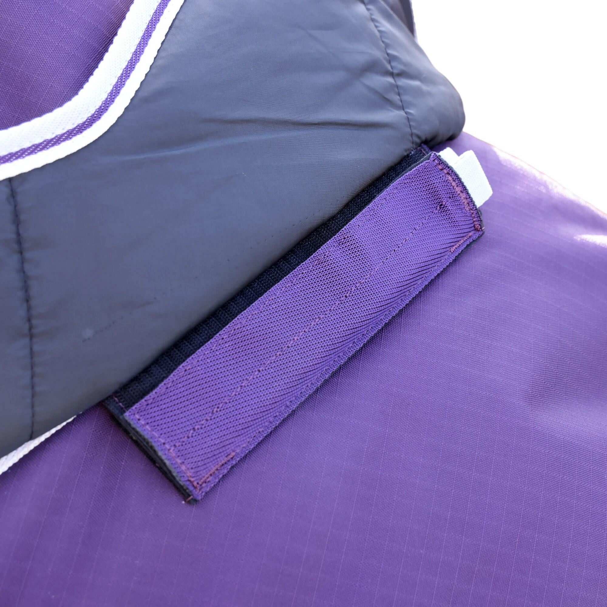 Highlander Original 100g Horse Turnout Rug & Neck Cover (Plum) 4/4