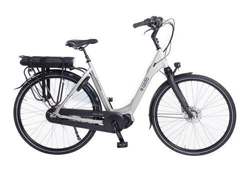 ALDO Aldo 28 inch E-bike Sottovento 55cm Sonic Silver 418WH Steps