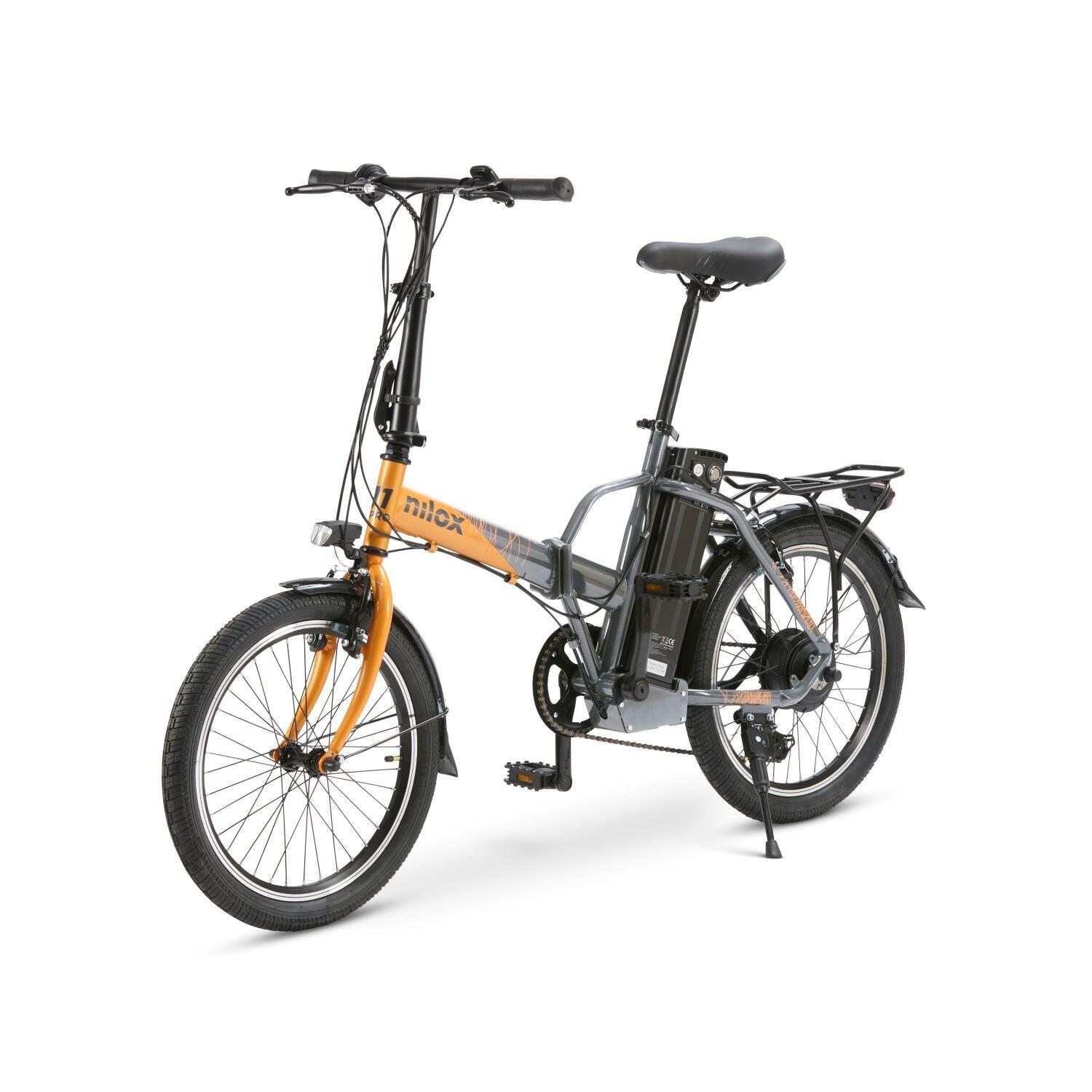 Bicicleta Eléctrica J1 Pro Plegable 20" – 40 km – Bicolor 4/7