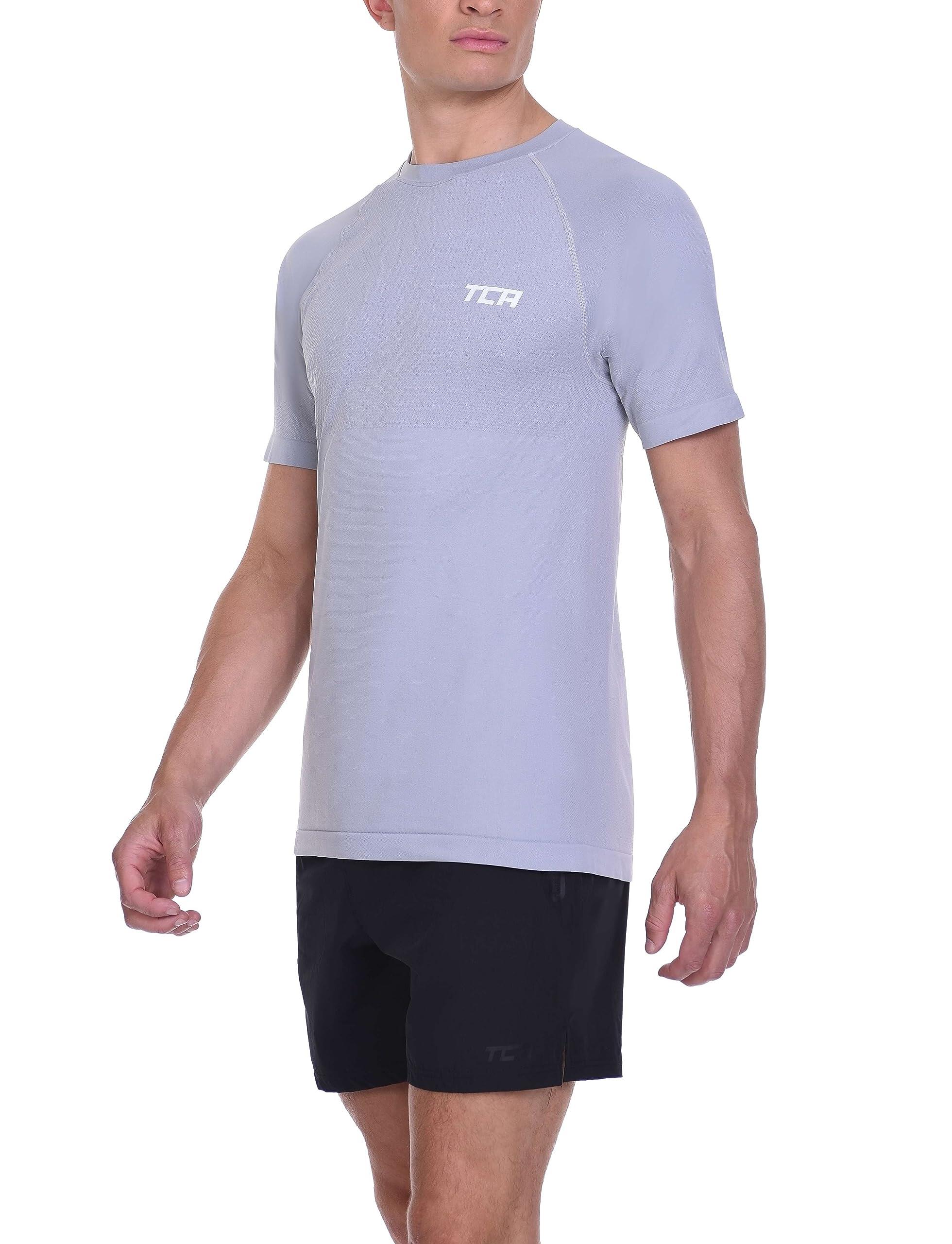 TCA Herren SuperKnit Funktions Laufshirt