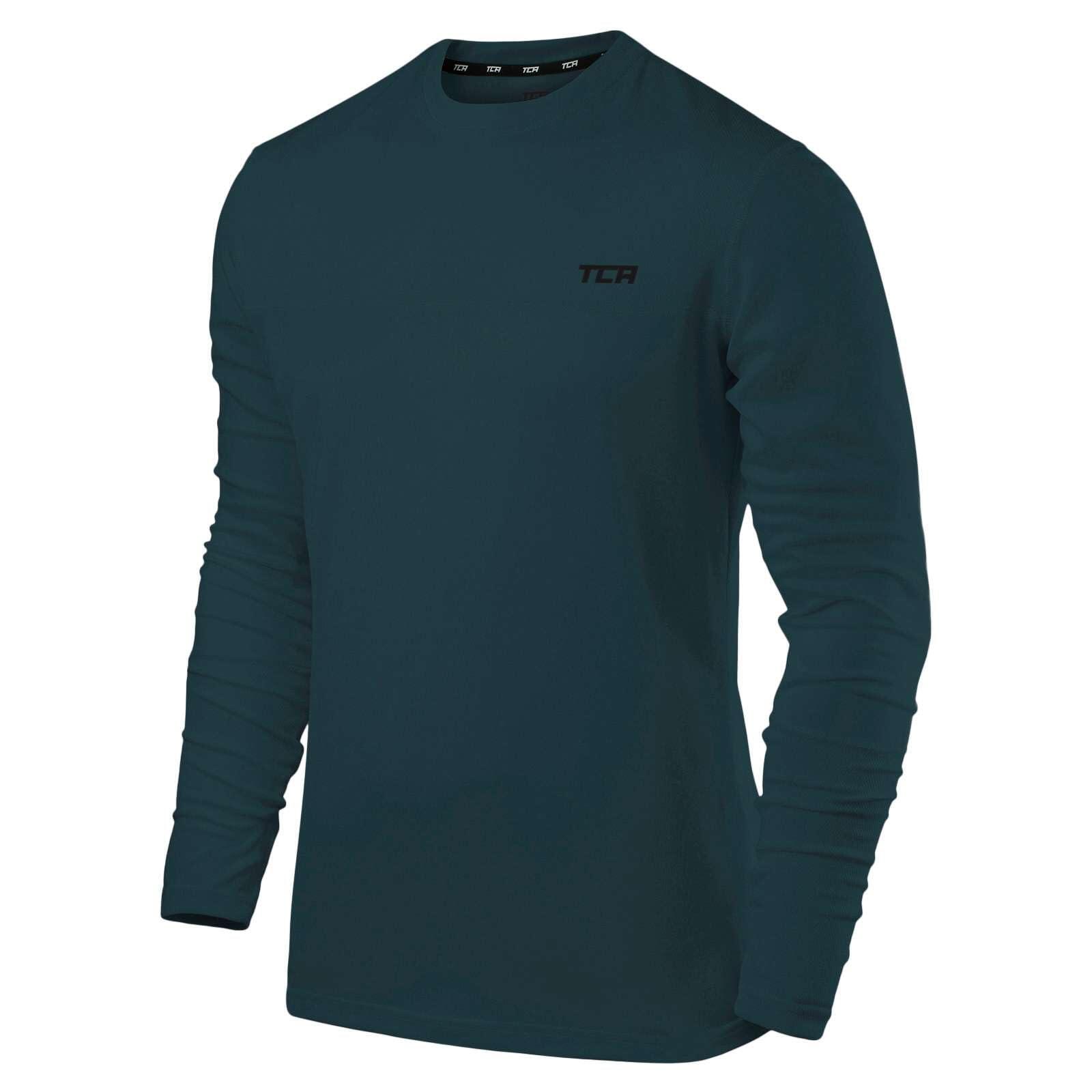 TCA Element Sport Langarmshirt Herren - Laufshirt Running Shirt atmungsaktiv