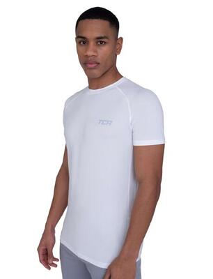 Tca stamina lichtgewicht gym top. dry fit running top voor heren - gym tops voor