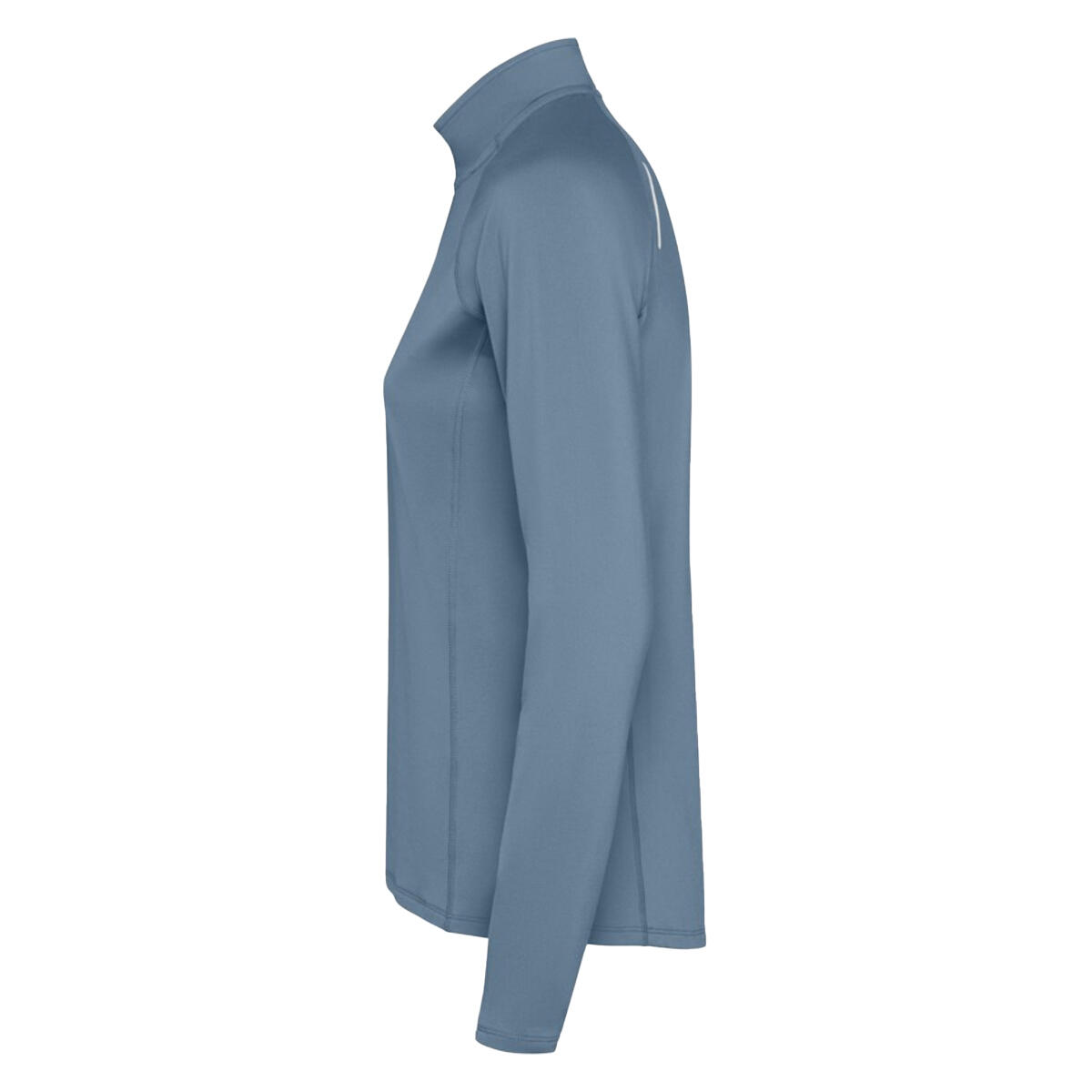 Dames Estambul Sweatshirt met Kwart Ritssluiting en Lange Mouw (Storm Blauw) 3/3