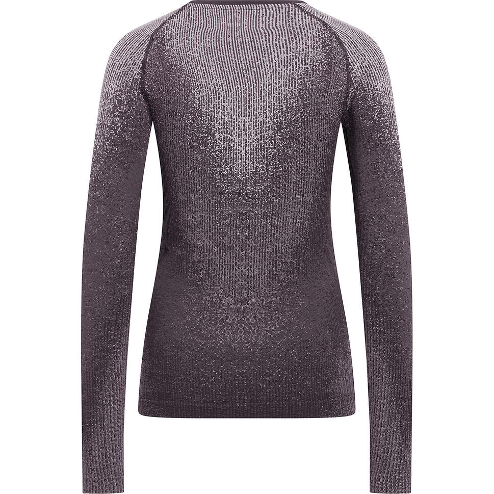 Bluza termoaktywna damska Odlo Performance Warm Blackcomb BL Top Crew Neck LS