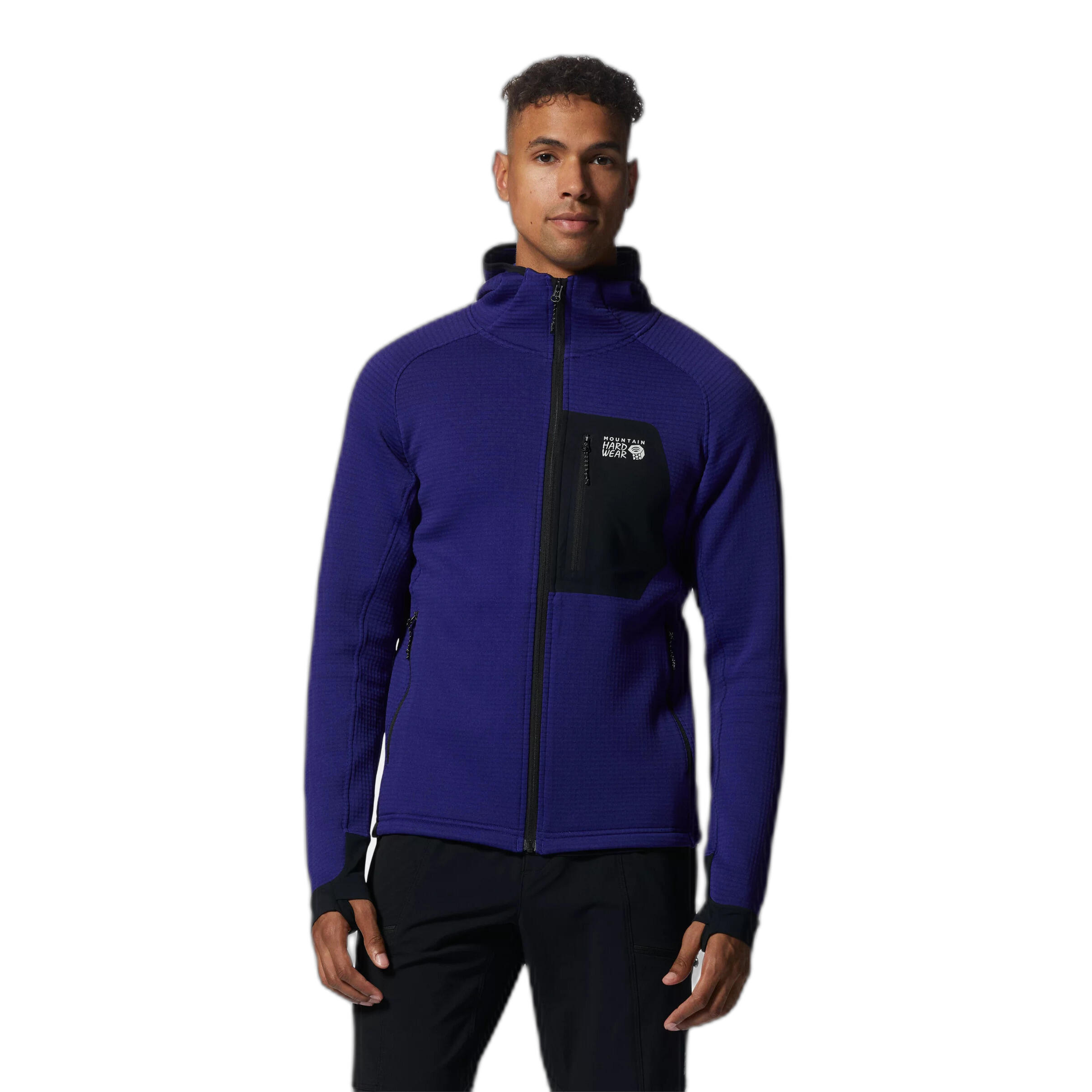 Full zip hoodie Mountain Hardwear Polartec® Power Grid™ - Decathlon
