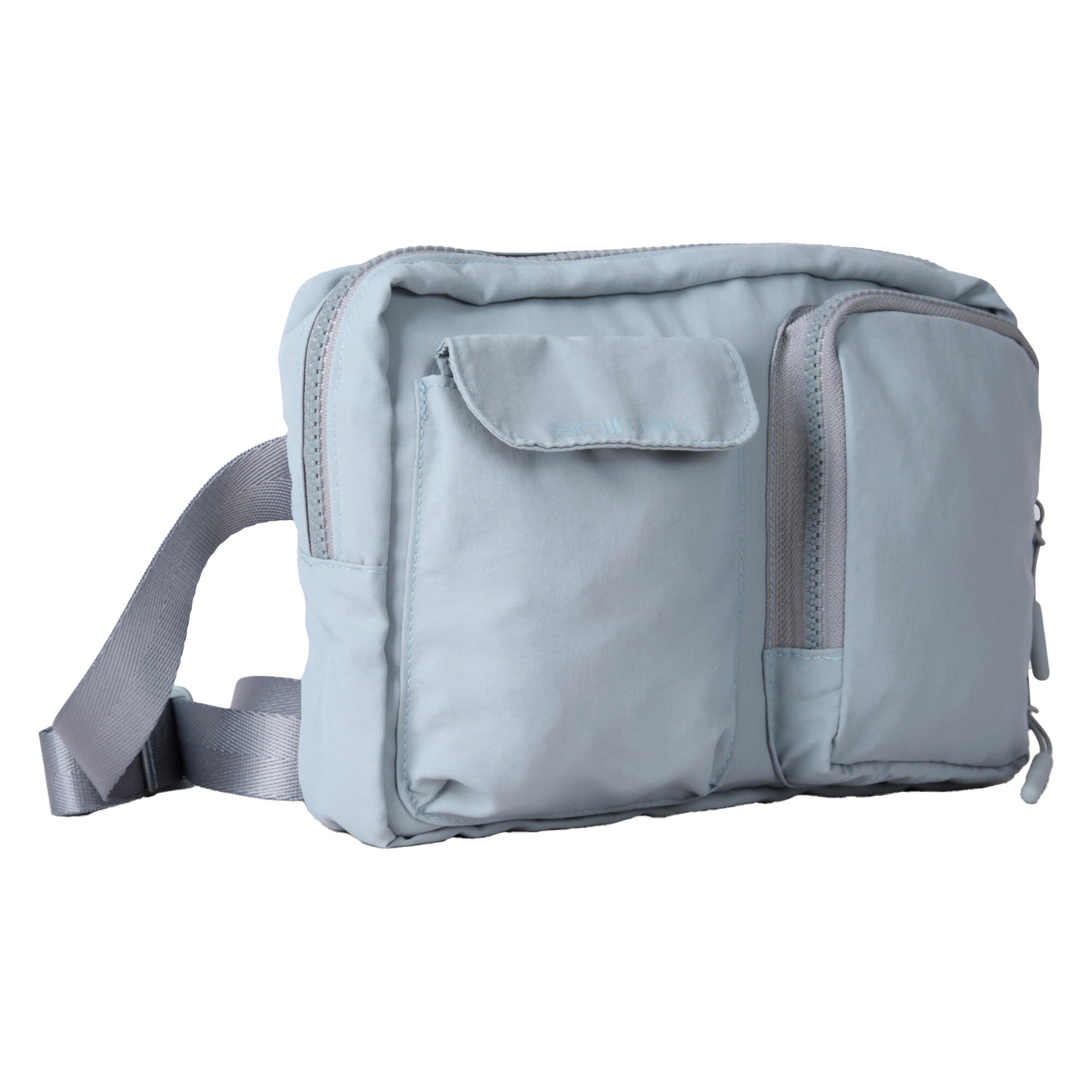 Multi Pocket Crossbody Bag (Pale Blue) 3/3
