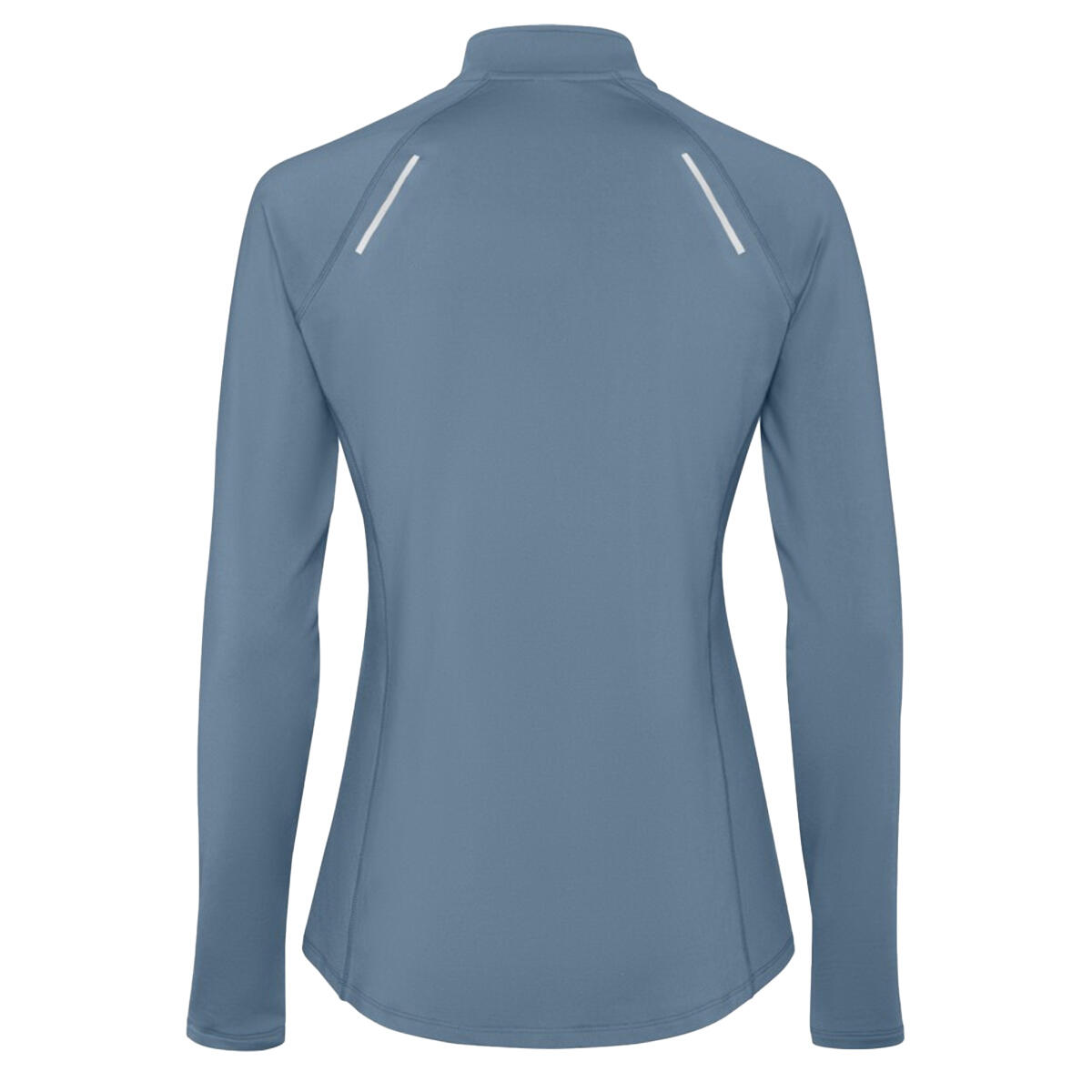Dames Estambul Sweatshirt met Kwart Ritssluiting en Lange Mouw (Storm Blauw) 2/3