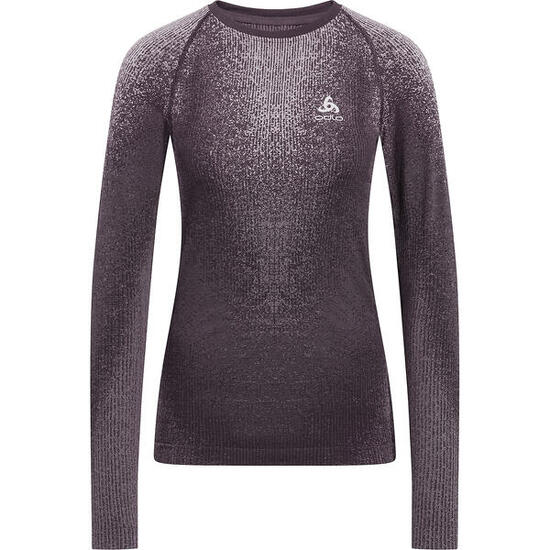 Base Layer Women Odlo Schwarzecomb Grau