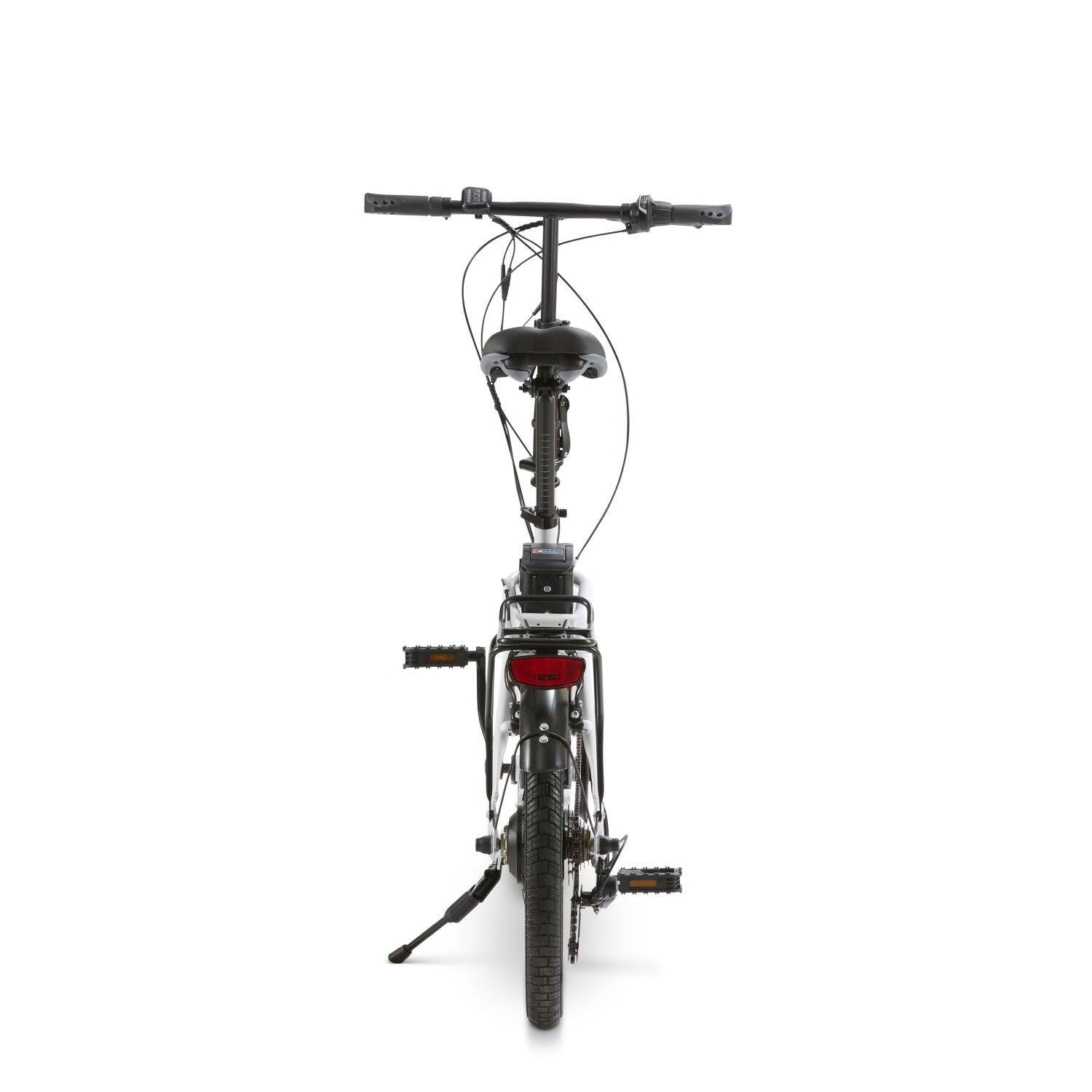 Bicicleta Eléctrica J1 Pro Plegable 20" – 40 km – Blanca 4/7