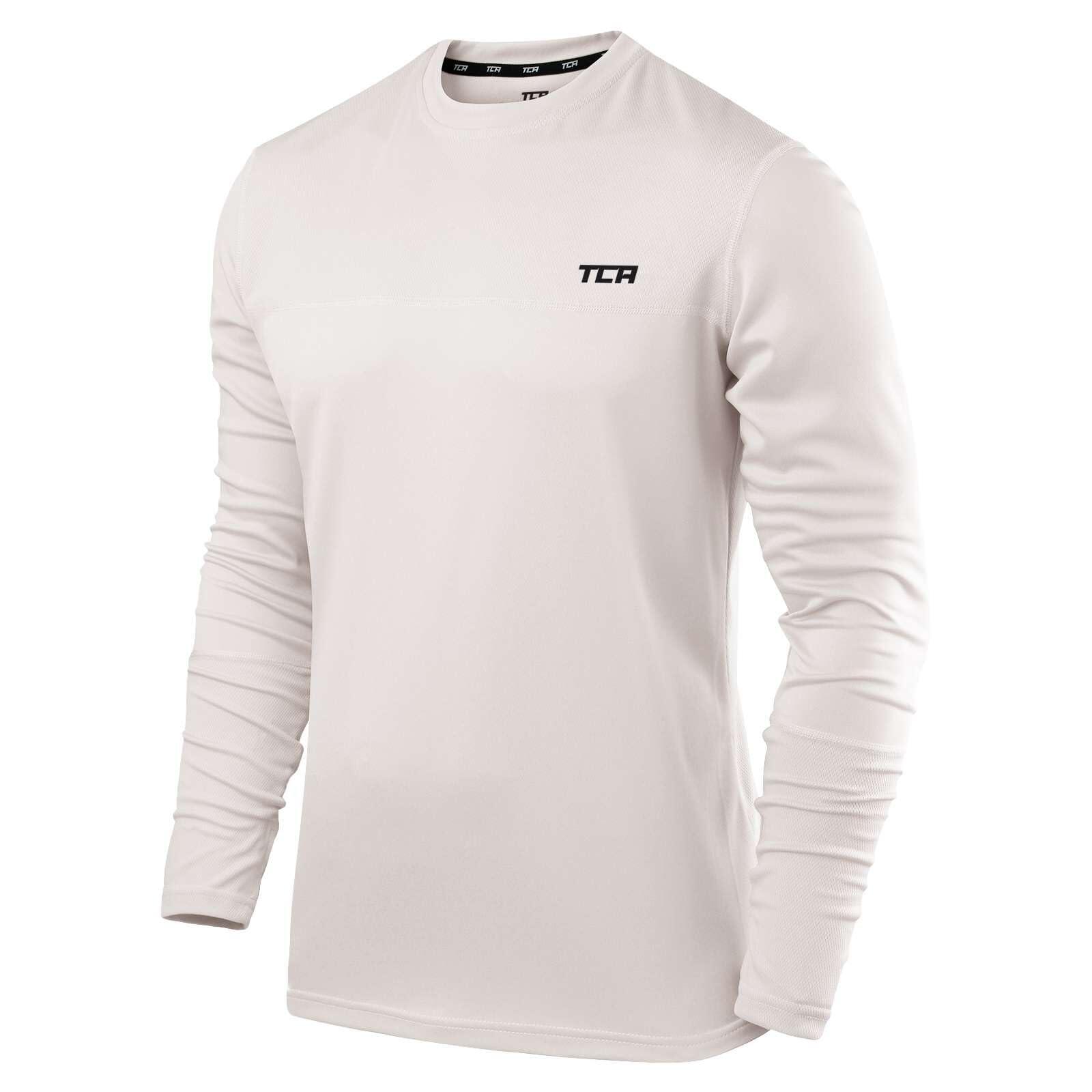 TCA Element Sport Langarmshirt Herren - Laufshirt Running Shirt atmungsaktiv