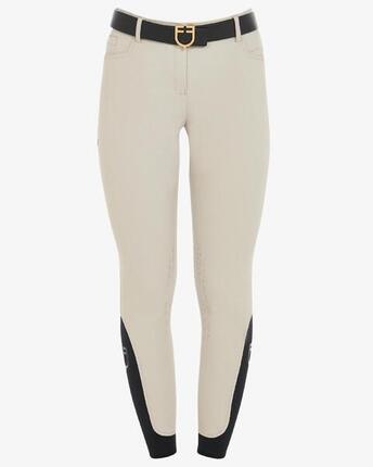Pantalon femme été slim fit en tissu technique bielastique