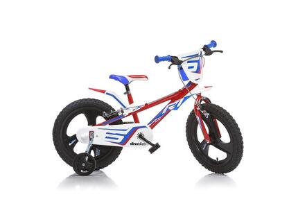 Vélo enfant R1 - Rouge/Bleu - 16