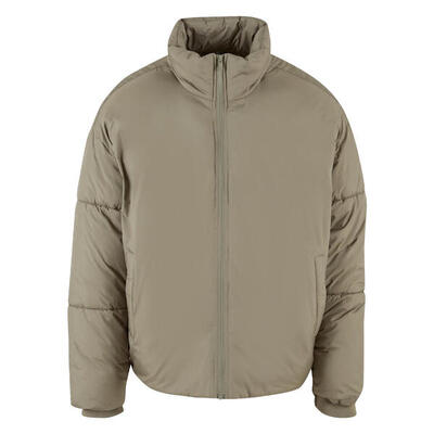 Mens Oversized Puffer Jacket (Black)