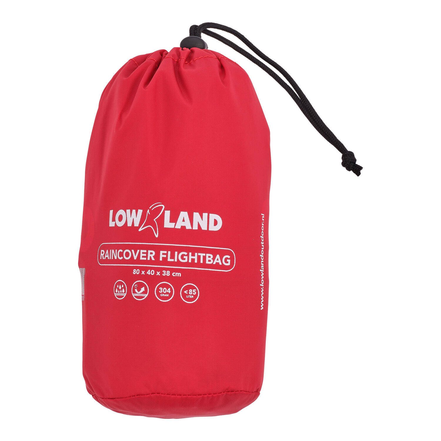 LOWLAND OUTDOOR Funda impermeable Flightbag roja- <85 litros 2/2