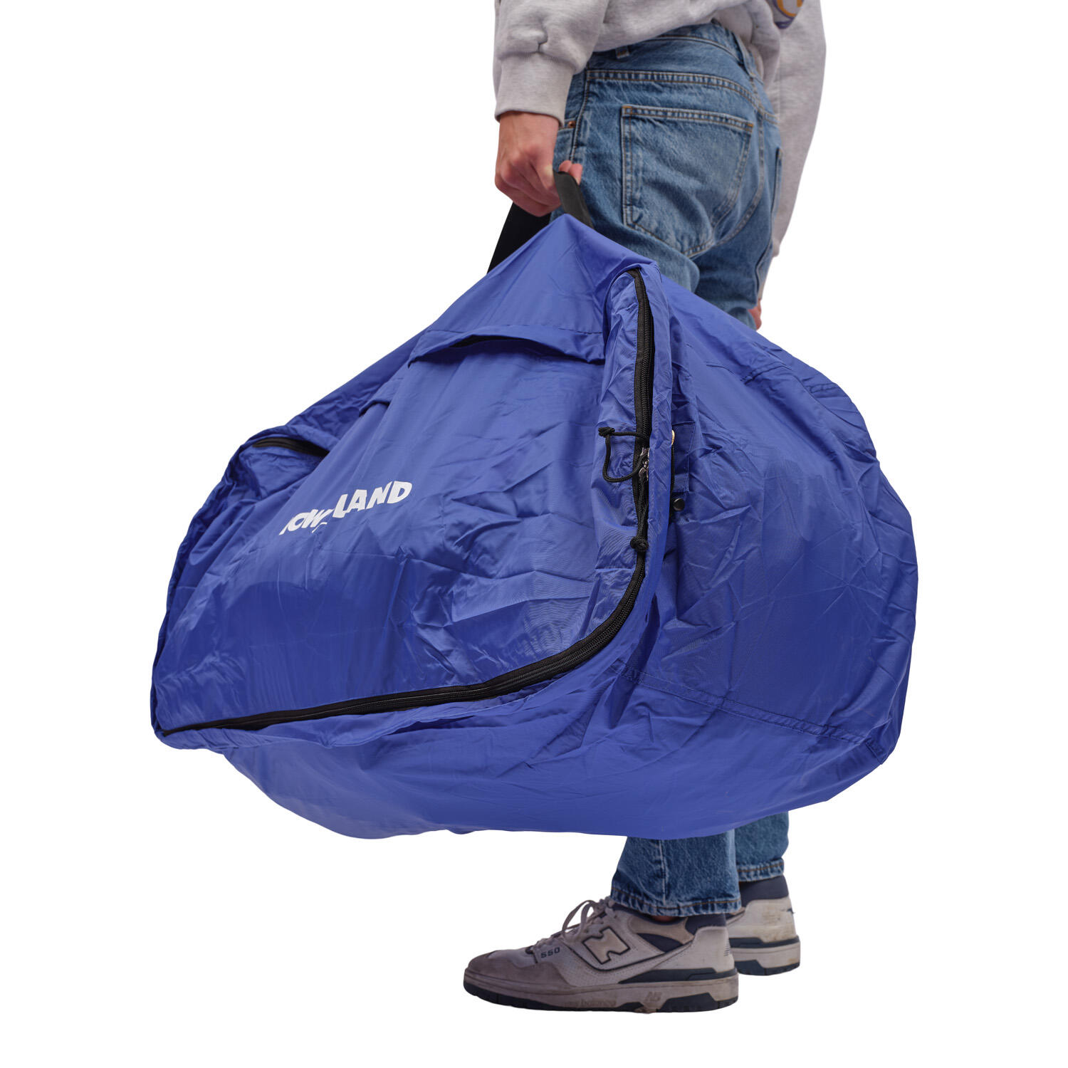 Housse de pluie LOWLAND OUTDOOR Flightbag noire - <85 Litres 4/6