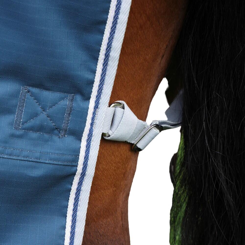 "Original Lite" Pferdedecke Damen und Herren Ozean Blau 3/4