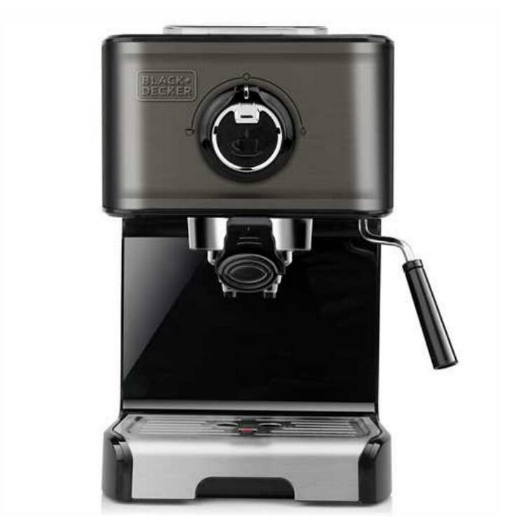 Máquina de café expresso manual black & decker es9200010b