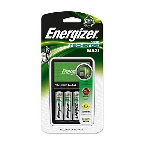 Chargeur + Piles Rechargeables Energizer Maxi Charger