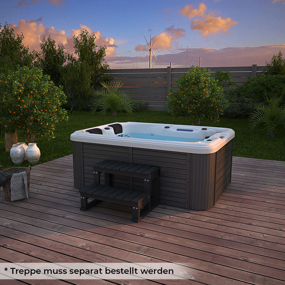 Zewnętrzna wanna z hydromasażem BEACH Pure 5/7