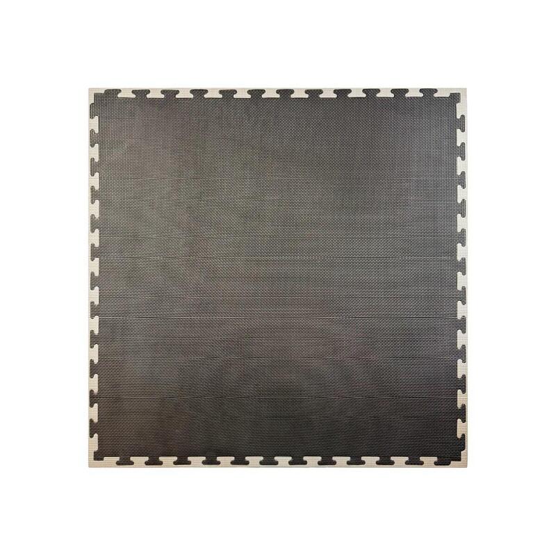 Saltea Tatami Puzzle ARMURA Negru/Gri  4 cm