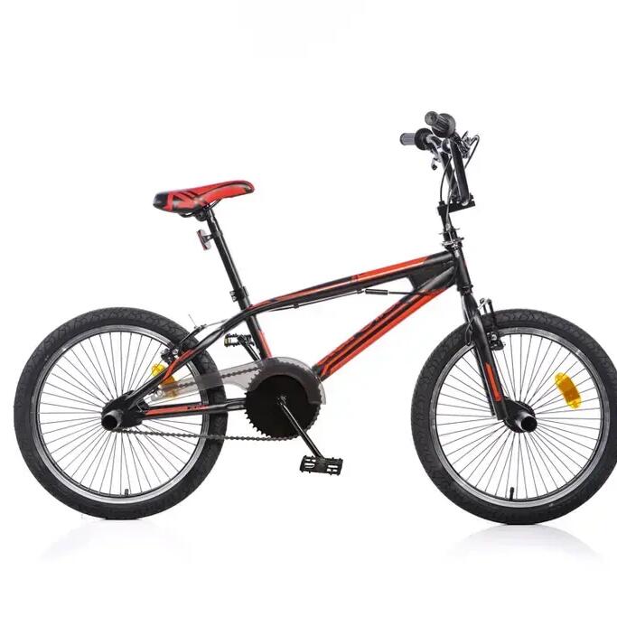 Dino Bikes Freestyle 20-inch Children's Bike, Black and Red