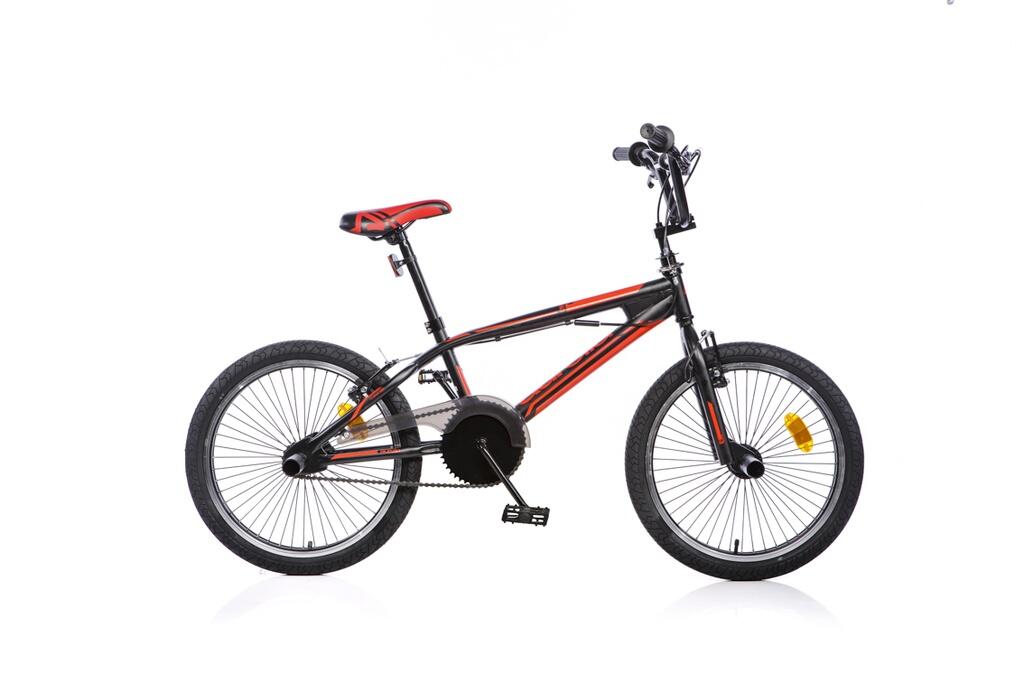 DINO BIKES Kinderfiets Freestyle - Rood/Zwart - 20"