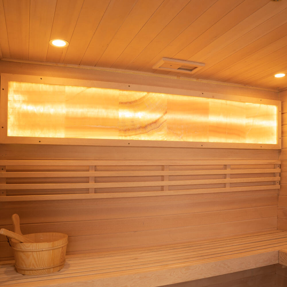 Sauna tradicional NEOLA - 200 x 160 cm para 5 personas 6/7