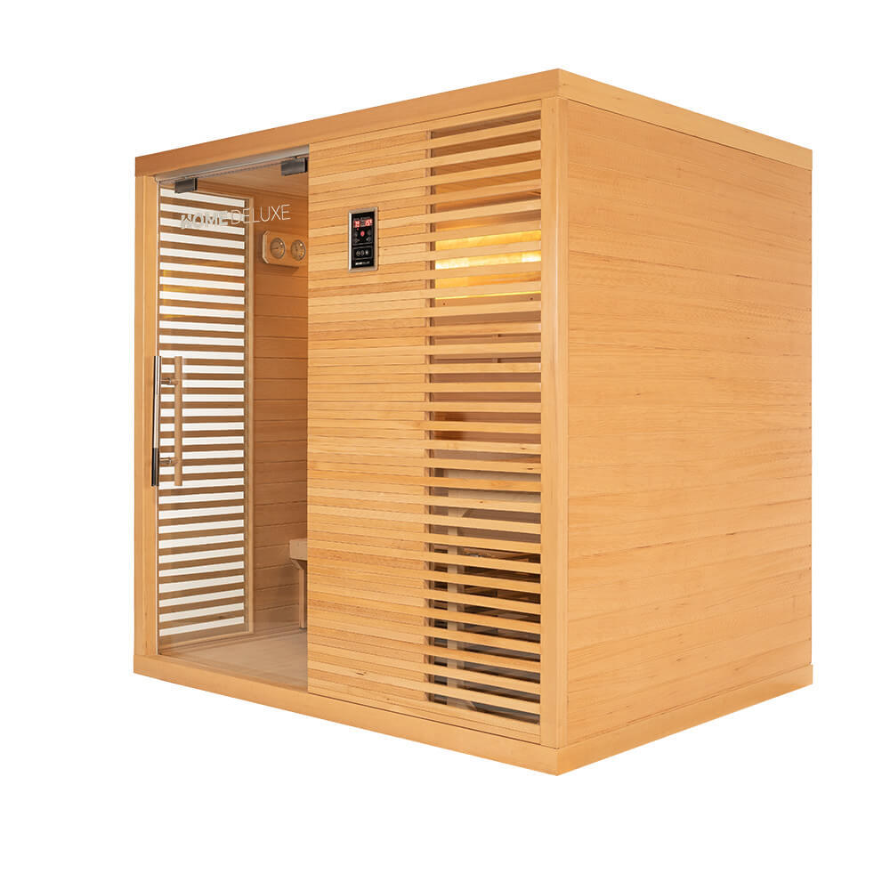 Sauna tradicional NEOLA - 200 x 160 cm para 5 personas 3/7