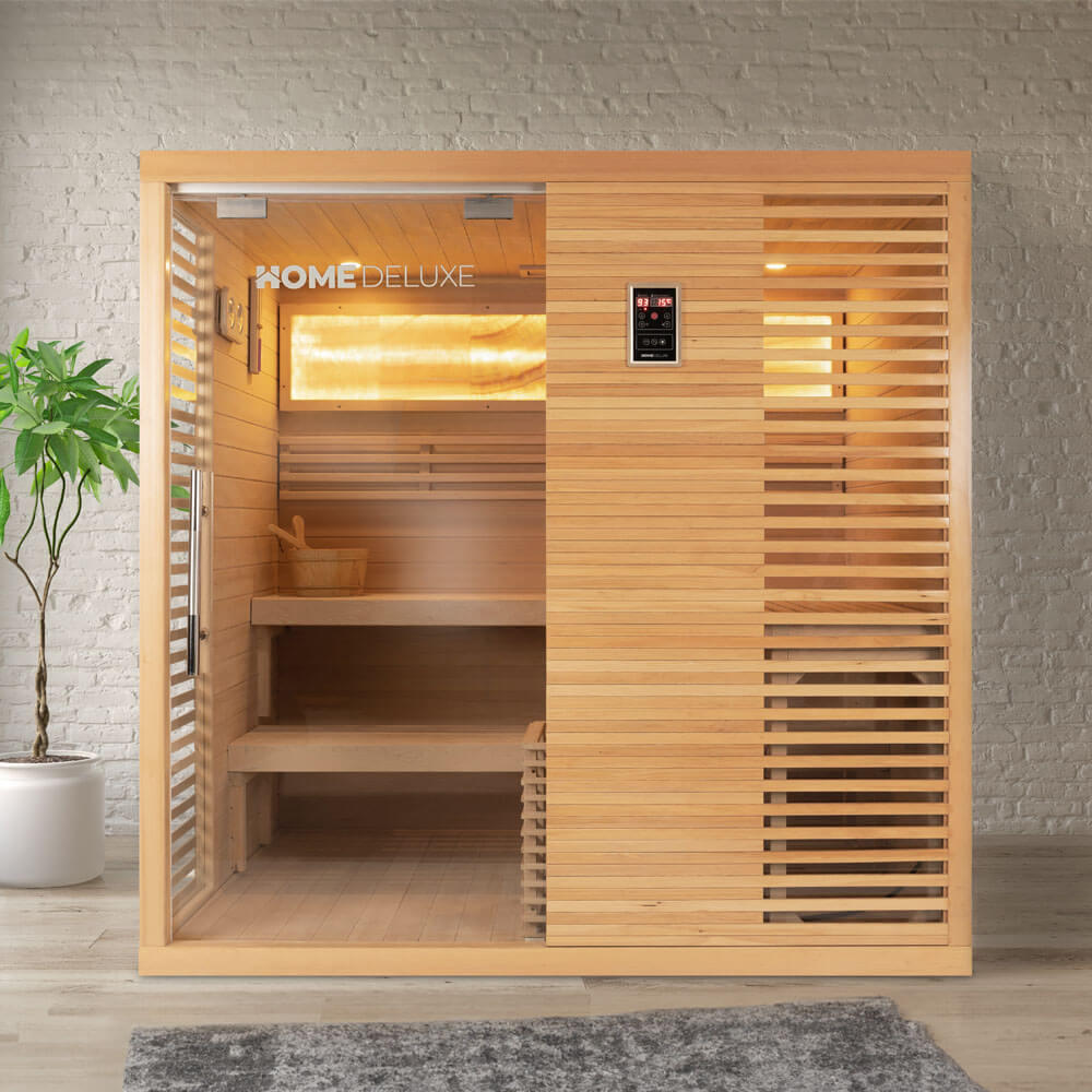 Sauna tradicional NEOLA - 200 x 160 cm para 5 personas 2/7