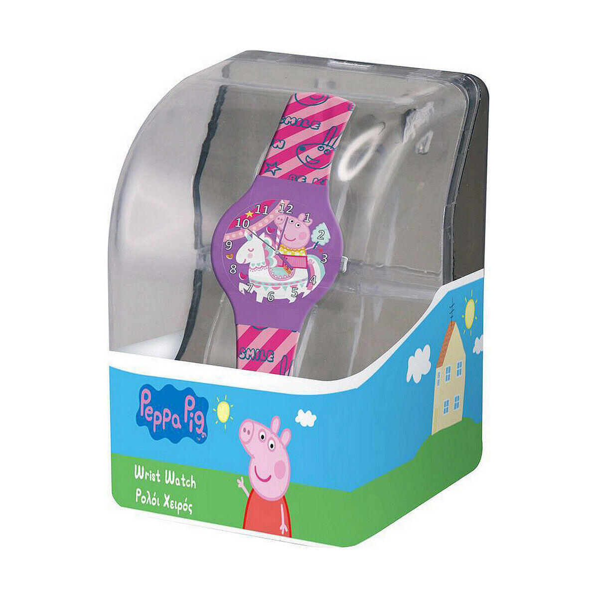 Relógio para bebês Peppa Pig 482608 - PLASTIC BOX 2/3