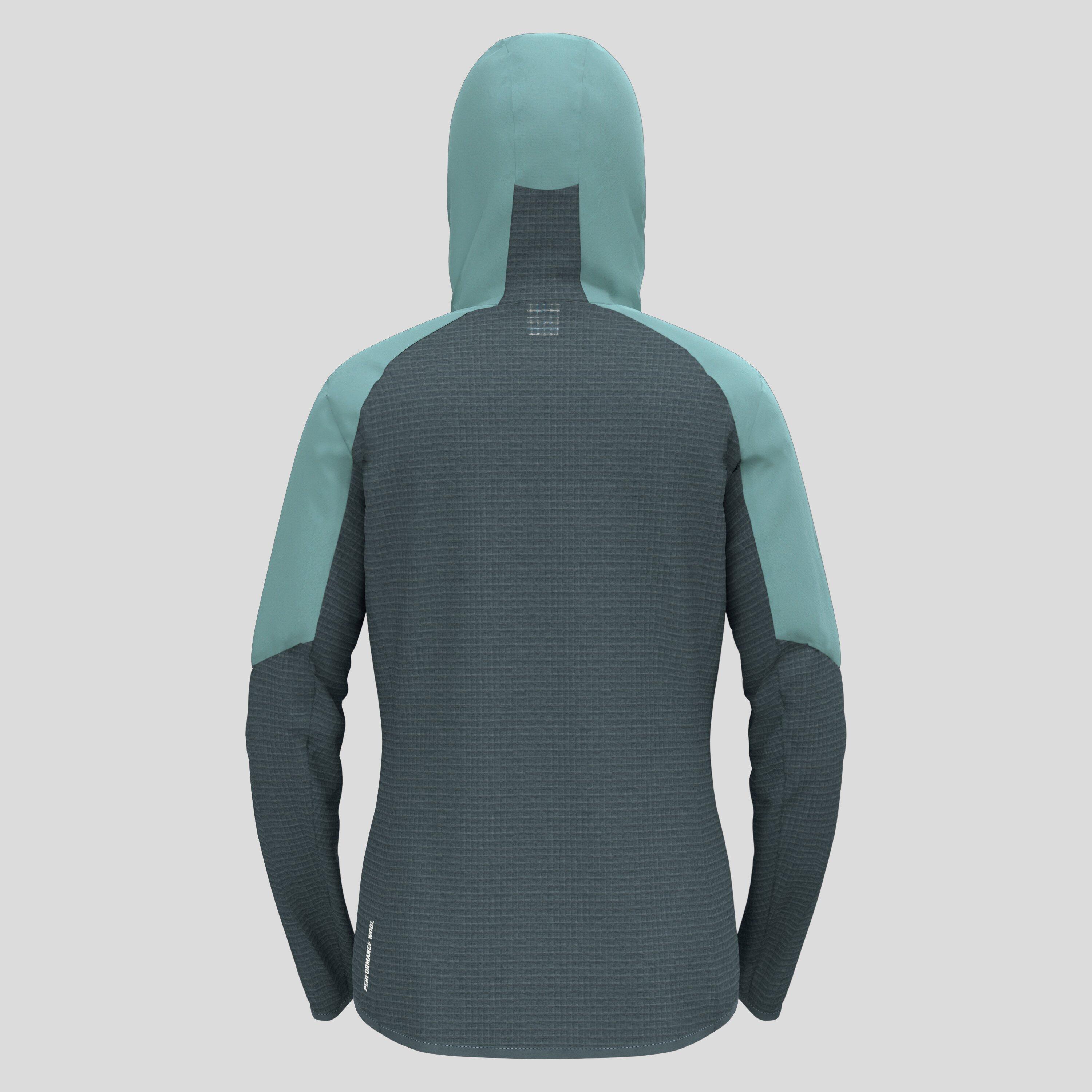 Giacca impermeabile ibrida Ascent Wool ODLO 8/8